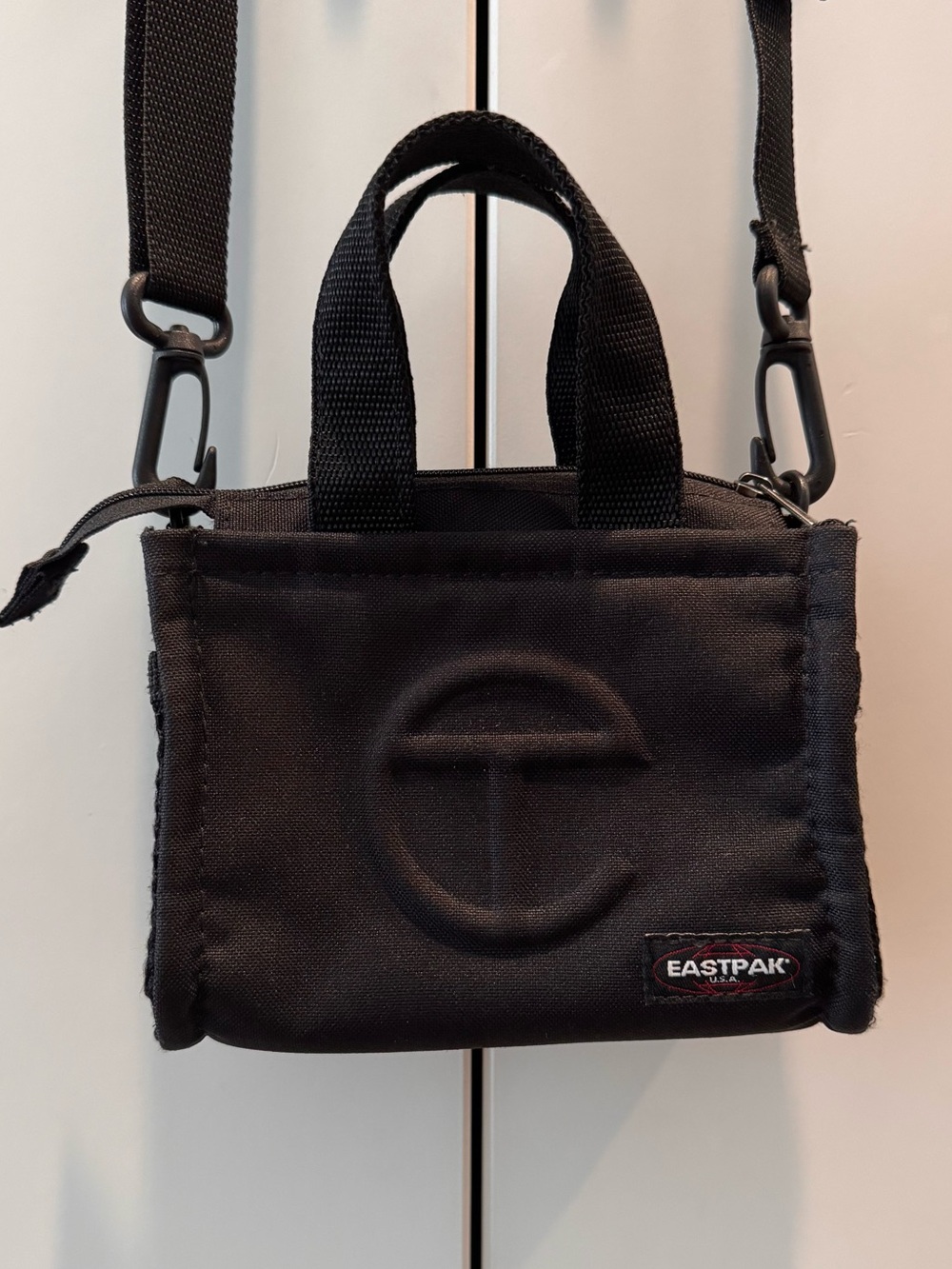 Telfar x Eastpak Black Mini Shopper